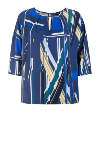 bluzka wiskoza 100% we wzory polska marka Vito Vergelis duże rozmiary