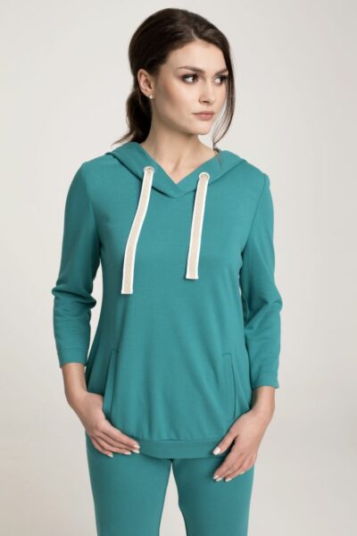 Zielona bluza dresowa