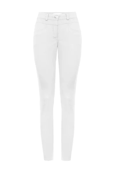białe spodnie damskie denim z bawełną polska marka Vito Vergelis Moda Wrocław