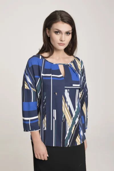 Bluzka z wiskozy oversize