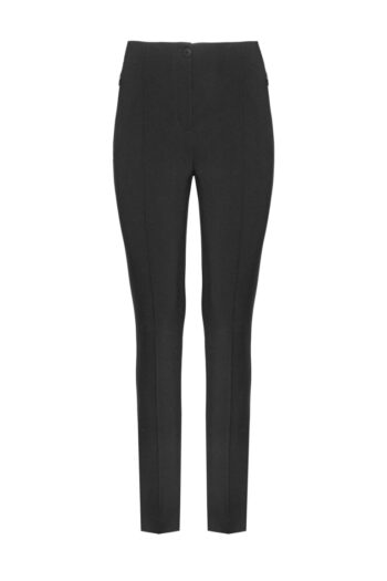 czarne spodnie damskie w kant elastyczne w polska marka Vito Verhelis