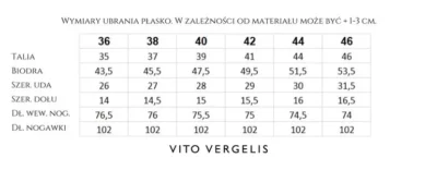 Czarne spodnie damskie w kant elastyczne