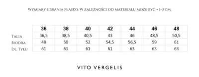 Granatowa spódnica z gumą