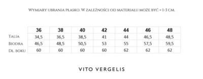 Czarna spódnica z dzianiny z lampasem