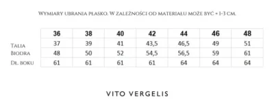 Szara spódnica w kratkę