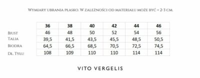 Odcinana sukienka z wiskozy