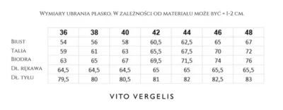 Długa czarna kurtka zimowa