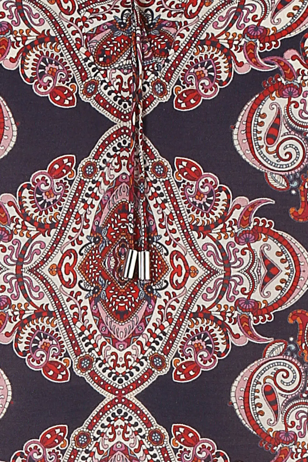 wzorzysta tunika z wiskozy i jedwabiu Vito Vergelis 6641 (5) wzorzysta tunika wiskoza jedwab wzór paisley polska marka